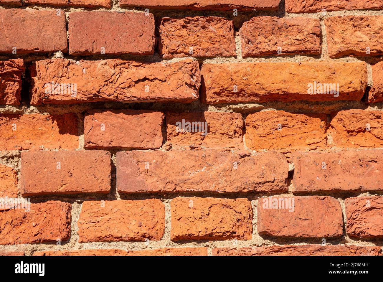 Frammento di muratura vecchia Foto Stock