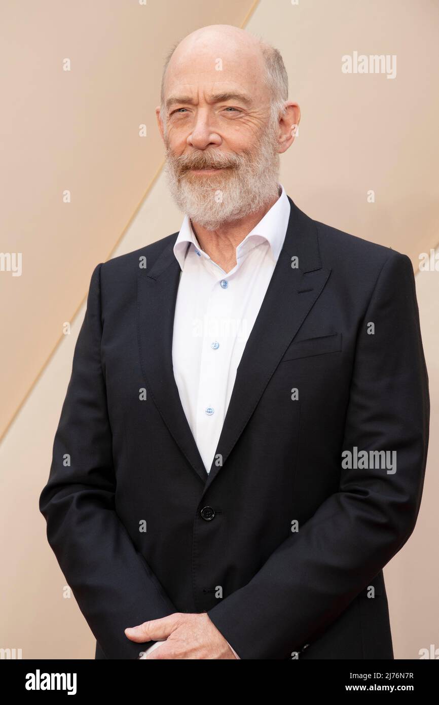 JK Simmons partecipa alla prima mondiale di 'Downtown Abbey: A New era' a Cineworld Leicester Square il 25 aprile 2022 a Londra, Inghilterra. Foto Stock