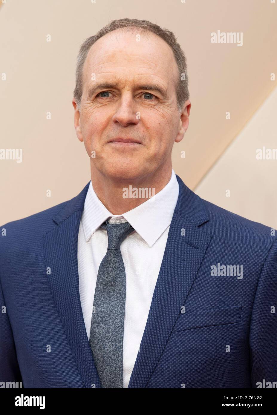 Kevin Doyle partecipa alla prima mondiale di 'Downtown Abbey: A New era' a Cineworld Leicester Square il 25 aprile 2022 a Londra, Inghilterra. Foto Stock