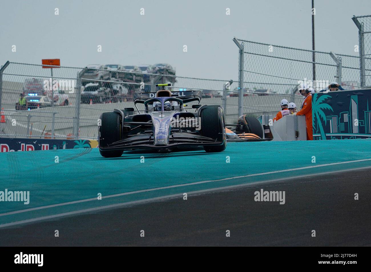 05/06/2022, Miami International Autodrome, Miami, FORMULA 1 CRYPTO.COM MIAMI GRAND PRIX , nella foto Nicholas Latifi (CAN), Williams Racing Foto Stock