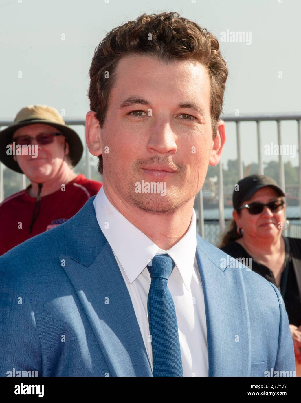 4 maggio 2022 - San Diego, California - Miles Teller. "Top Gun: Maverick", prima mondiale. Foto Stock