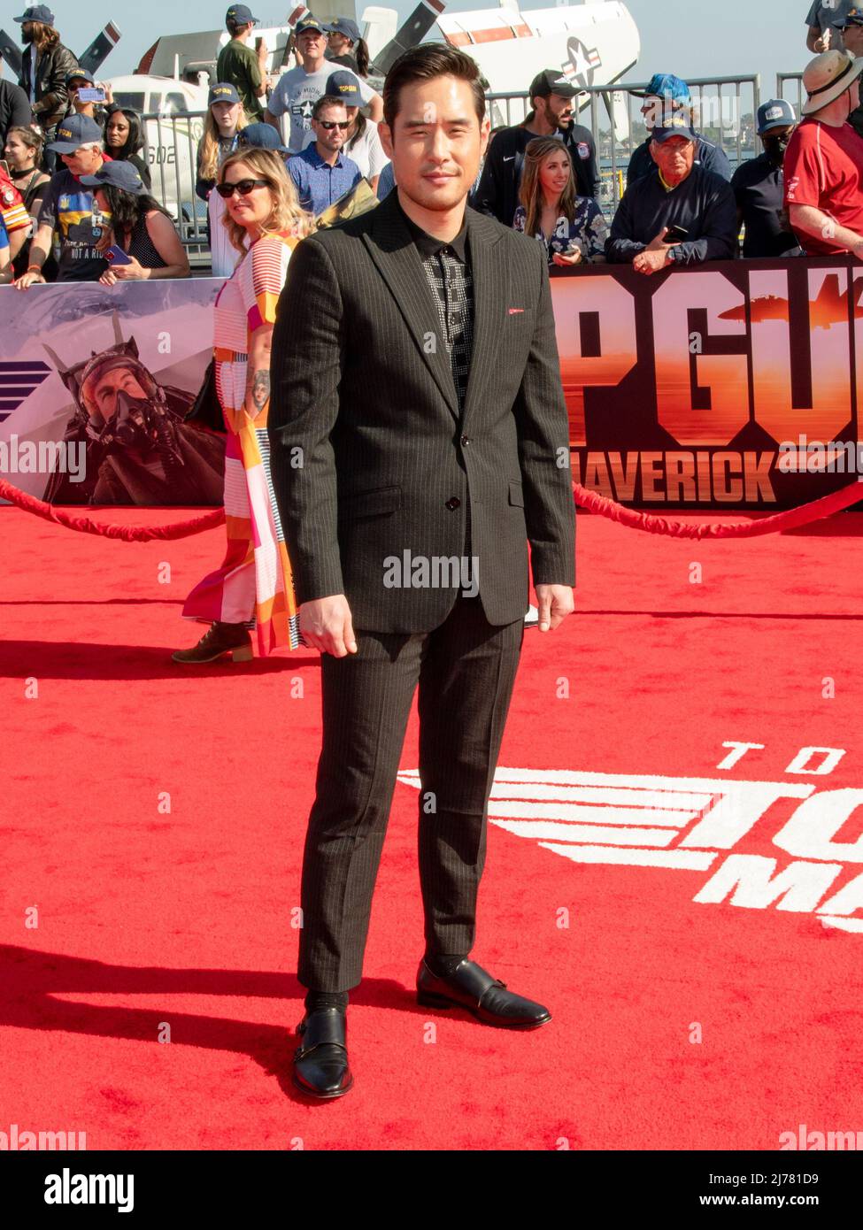 4 maggio 2022, San Diego, California, Stati Uniti d'America: Raymond Lee partecipa al ''Top Gun: Maverick'' Global Premiere. (Credit Image: © Billy Bennight/ZUMA Press Wire) Foto Stock