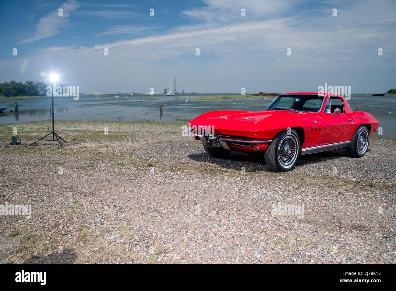 1966 Chevrolet Corvette Stingray C2 seconda generazione classica sportiva americana Foto Stock