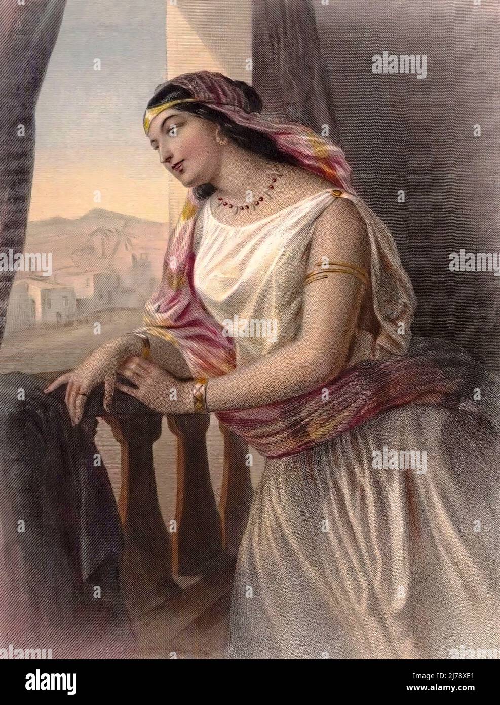 Michal, prima moglie di Davide, Antico Testamento Foto Stock