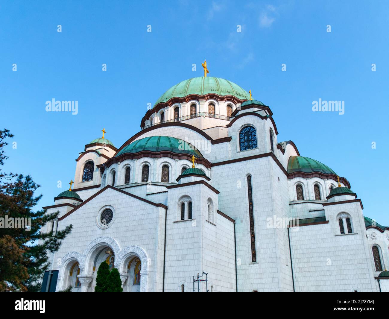 Chiesa di San Sava, Belgrado, Serbia Foto Stock