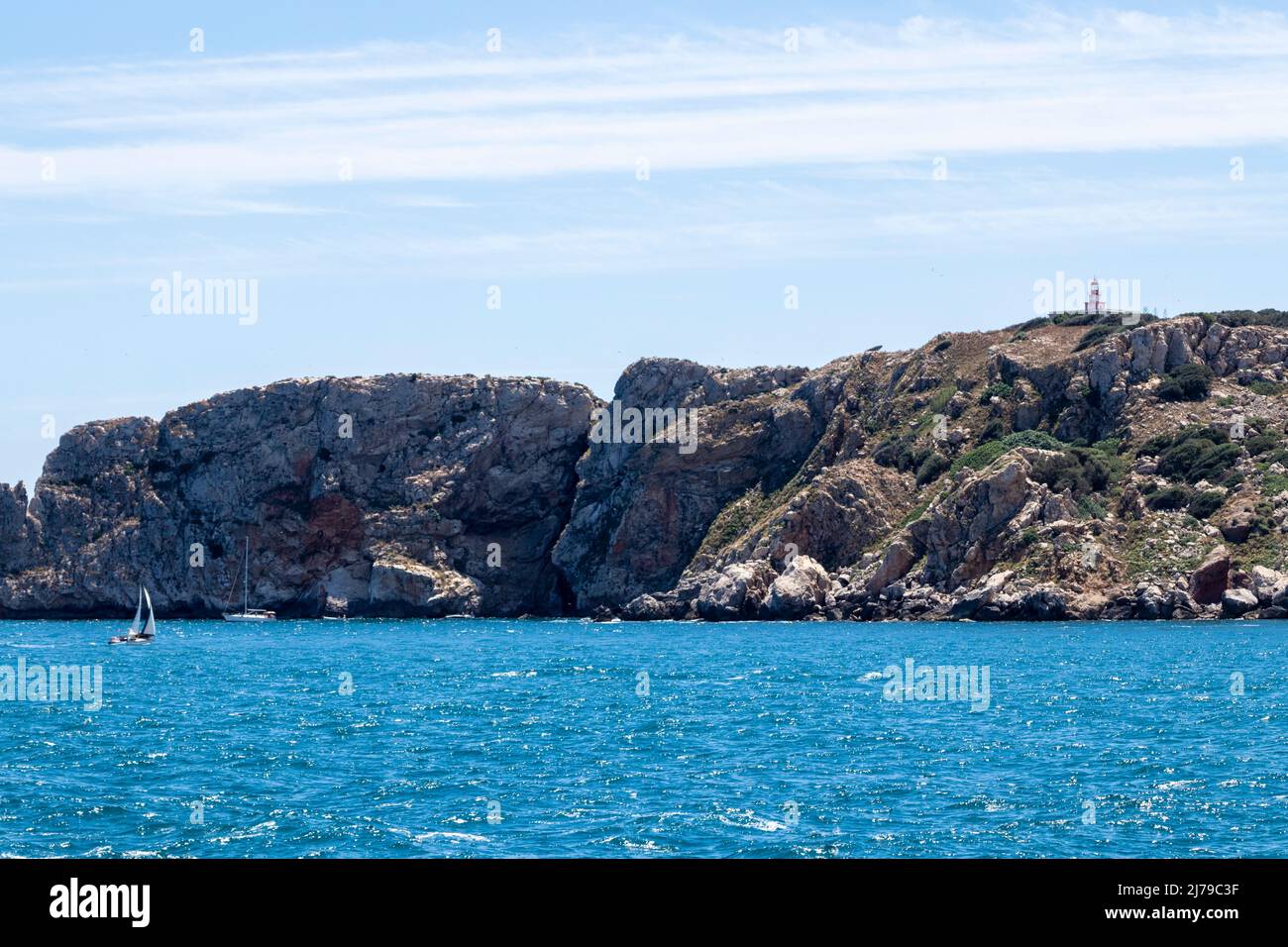 isole medas una giornata estiva soleggiata Foto Stock