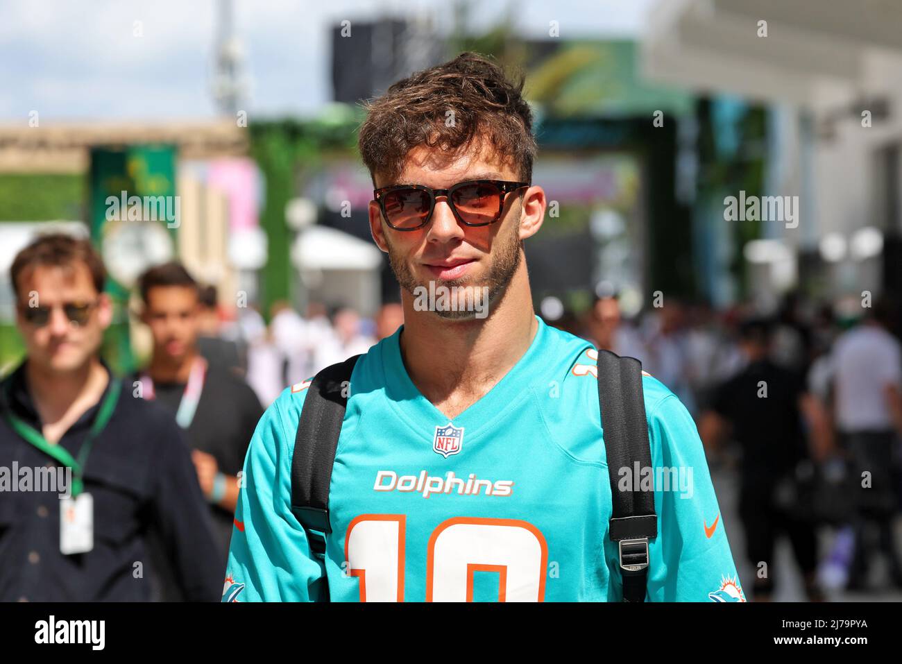 Pierre Gasly (fra) AlphaTauri. 07.05.2022. Formula 1 World Championship, Rd 5, Miami Grand Prix, Miami, Florida, USA, giorno di qualificazione. Il credito fotografico dovrebbe essere: XPB/Press Association Images. Foto Stock