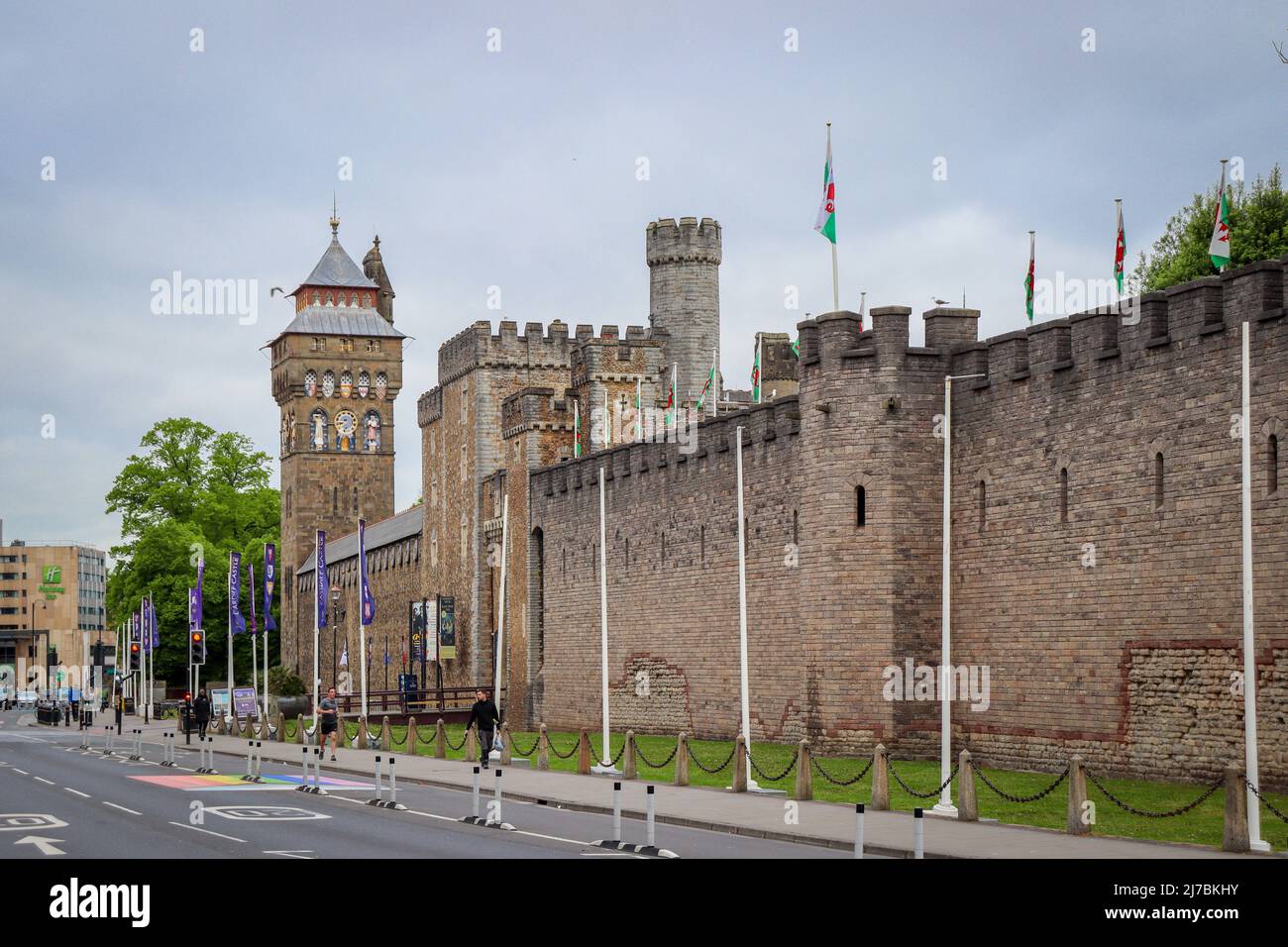 Cardiff/Caerdydd Foto Stock