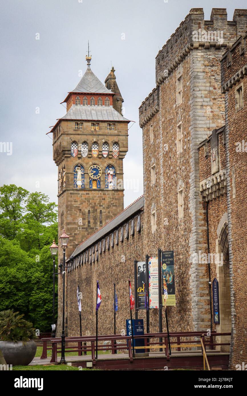 Cardiff/Caerdydd Foto Stock