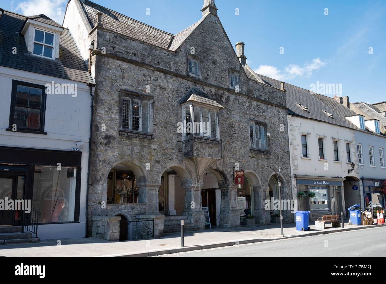 Kilkenny, Irlanda- 20 aprile 2022: La vecchia Rothe House in Kilkenny Irlanda. Foto Stock