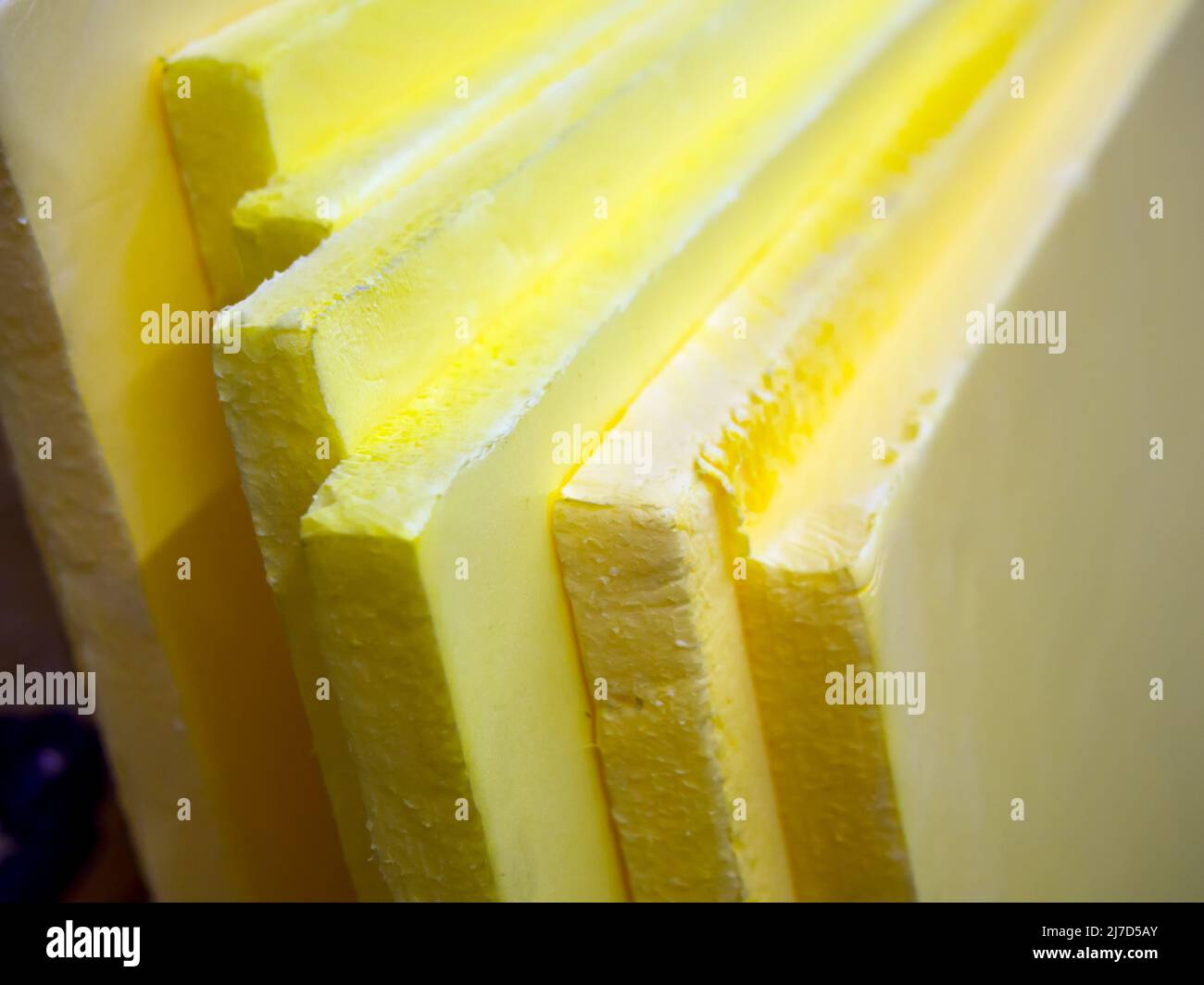 Pannelli in polistirene estruso per isolamento Foto stock - Alamy
