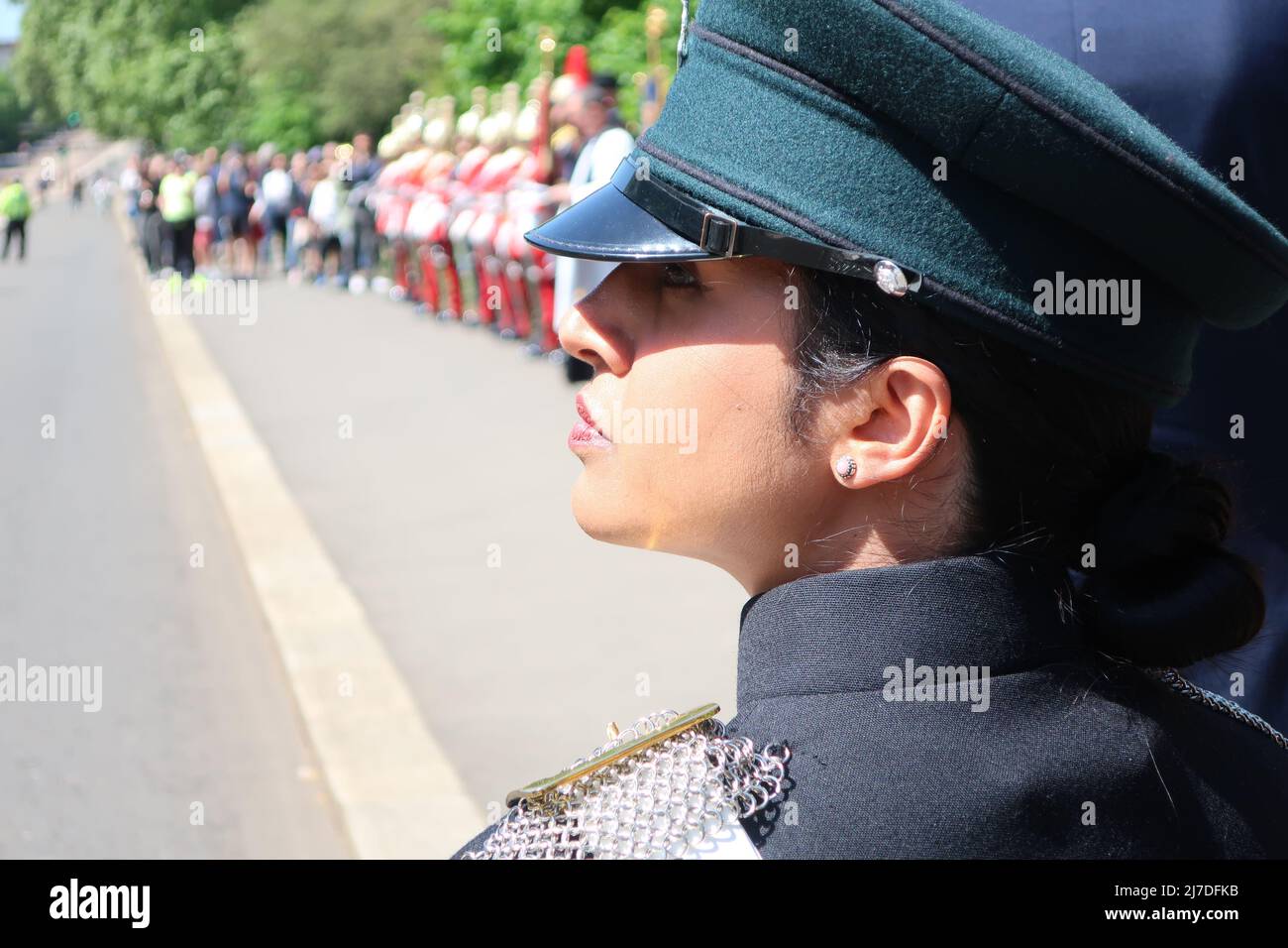 London.UK. 8th maggio 2022. La parata annuale della Combined Cavalry Old Comrades Association, che onora i soldati persi dalla prima guerra mondiale, si è svolta a Hyde Park. © Brian Minkoff/Alamy Live News Foto Stock