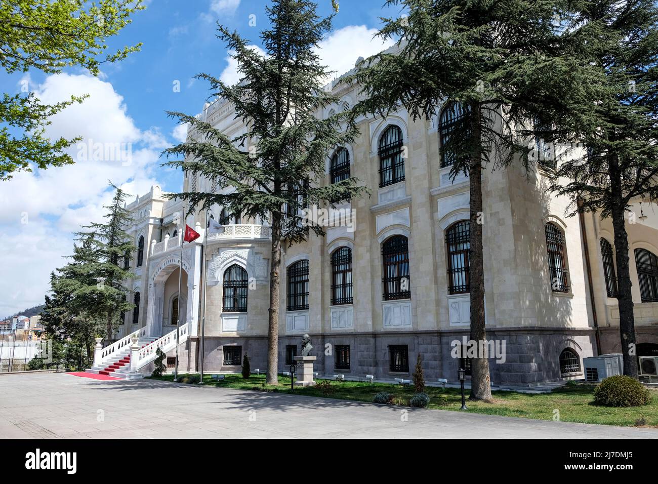 Il Museo di Arte e scultura di Stato (in turco: Resim ve Heykel Müzesi) è un museo dedicato alle belle arti e alla scultura ad Ankara, Turchia. Data della visita 12 Foto Stock