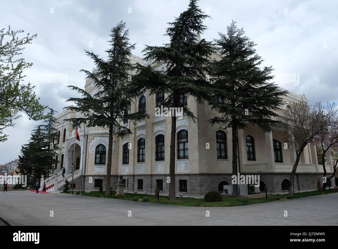 Il Museo di Arte e scultura di Stato (in turco: Resim ve Heykel Müzesi) è un museo dedicato alle belle arti e alla scultura ad Ankara, Turchia. Data della visita 12 Foto Stock