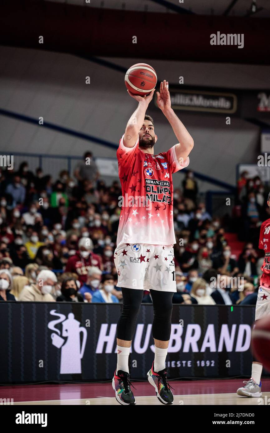 Venezia, Italia, 08 2022 maggio, Giampaolo Ricci (AX Armani Exchange  Milano) durante l'Umana Reyer Venezia vs A X Armani Exchange Milano,  Campionato Italiano Basket A Serie a Venezia, Italia, 08 2022 maggio Foto  stock - Alamy