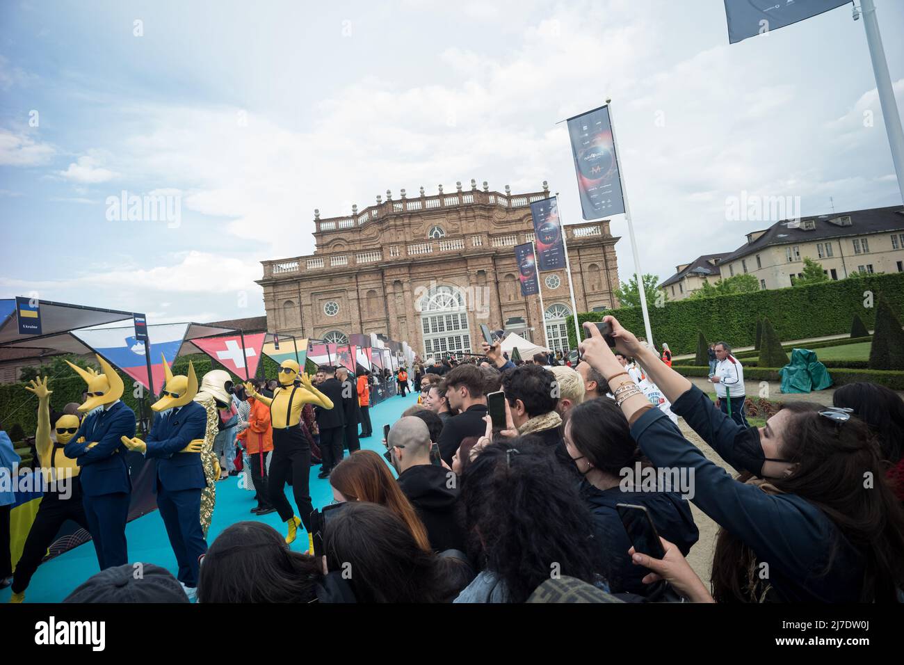 Apertura dell'eurovisione a Torino Foto Stock