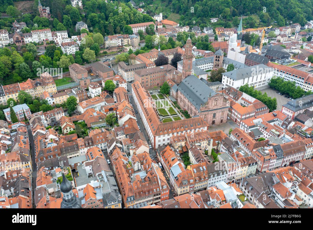 Jesuitenkirche, Heidelberg, Germania Foto Stock