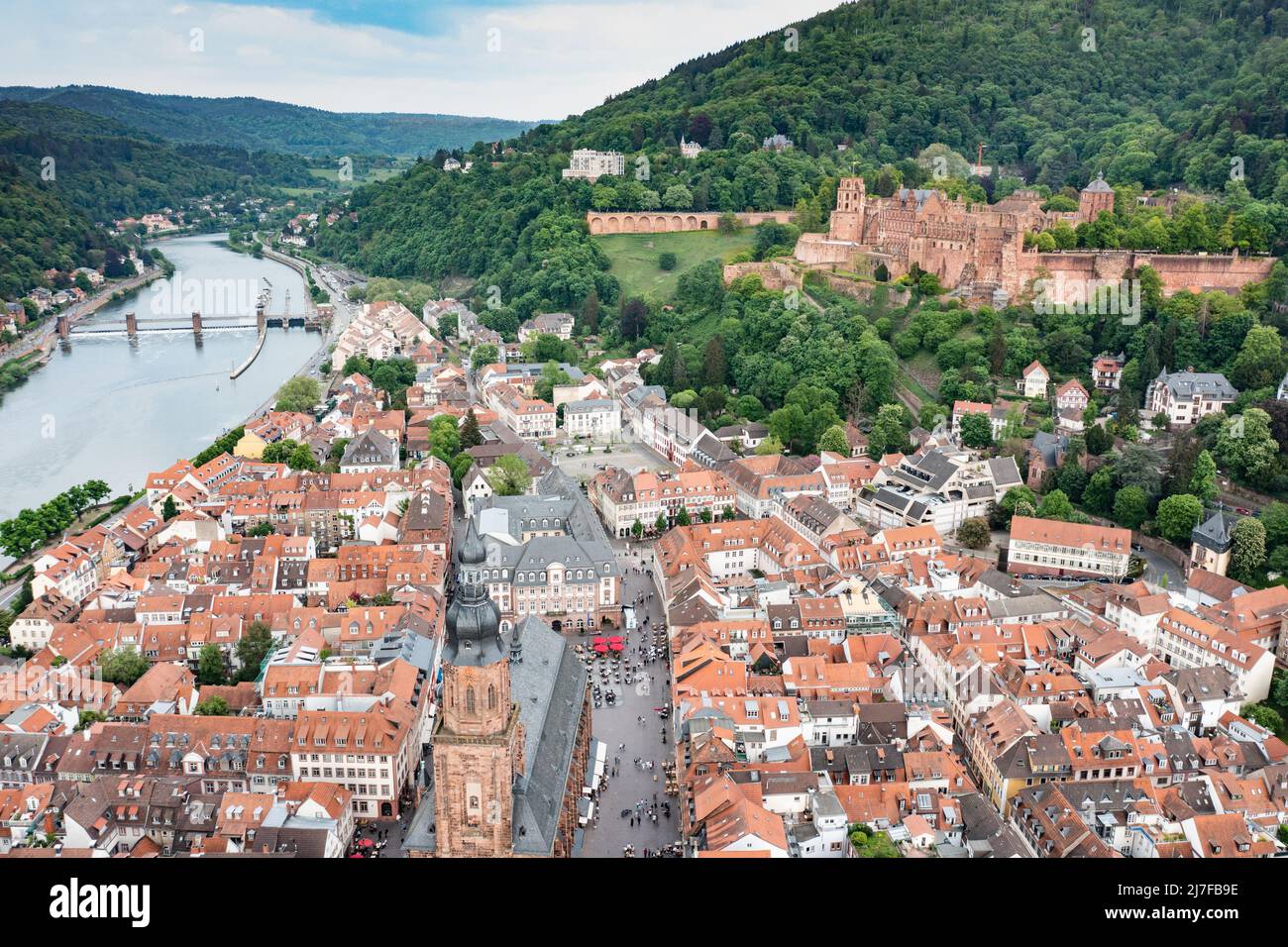 Heidelberg, Germania Foto Stock