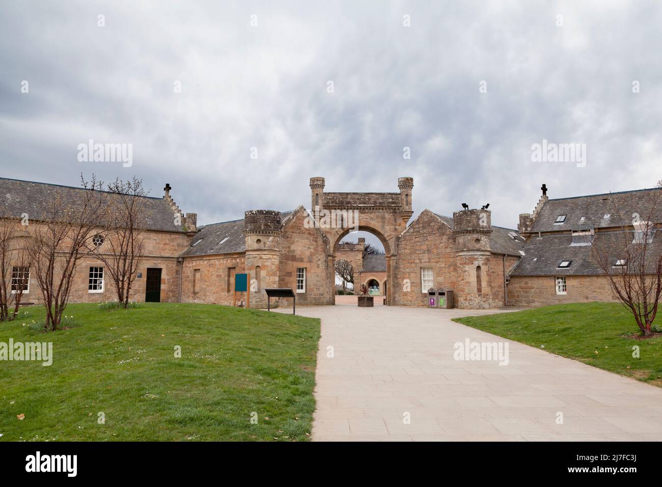 Castello di Culzean, Maybole, Ayrshire, Scozia, Regno Unito, Progettato dall'architetto Robert Adam alla fine del 18th secolo Foto Stock