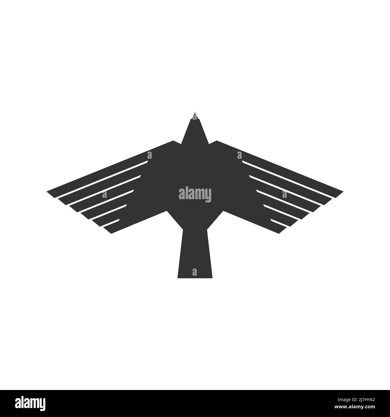 Illustrazione del vettore della colomba. Pigeon. Logo in forma di uccello, simbolo del mondo, immagine dello Spirito di Dio. Illustrazione Vettoriale