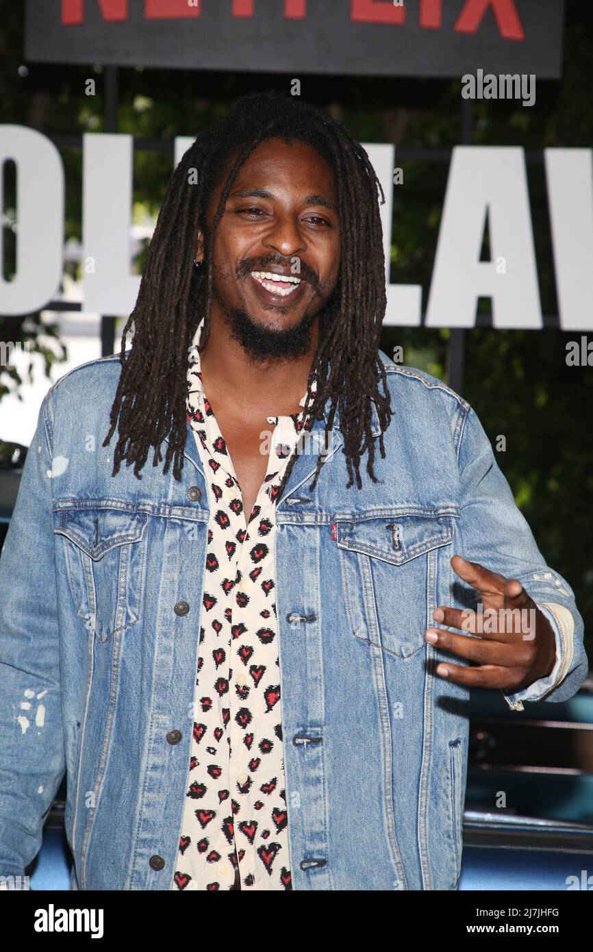 West Hollywood, CA. 9th maggio 2022. Shwayze al Netflix Premiere del Lincoln Lawyer al London in West Hollywood, California il 9 maggio 2022. Credit: Faye Sadou/Media Punch/Alamy Live News Foto Stock