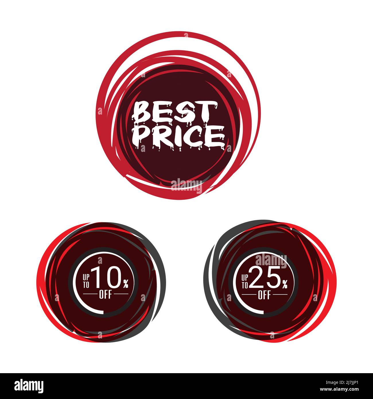 Miglior prezzo garantito etichetta Icon.miglior prezzo , prezzo super vendita tag vettore design Illustrazione Vettoriale