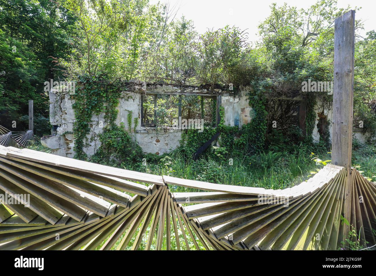 GIARDINO TROPICALE DELL'AGRONOMIA, PARIGI Foto Stock