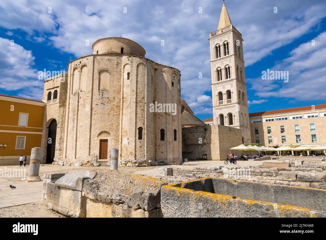 La Chiesa di San Donato a Zara, Croazia Foto Stock