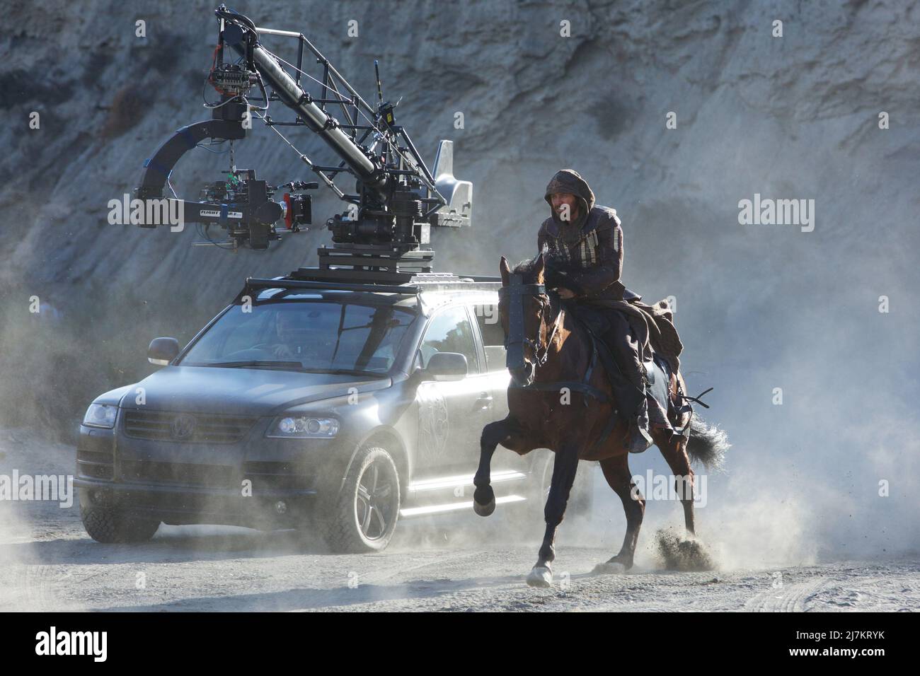 Assassin's Creed Year : 2016 UK / USA Director : Justin Kurzel Michael Fassbender Shooting picture Foto Stock