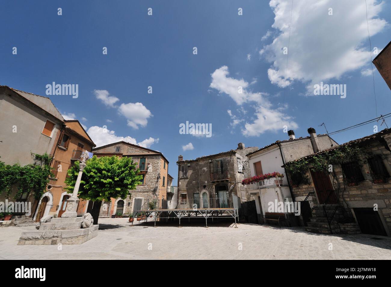 Frosolone, Molise. Scorci Foto Stock