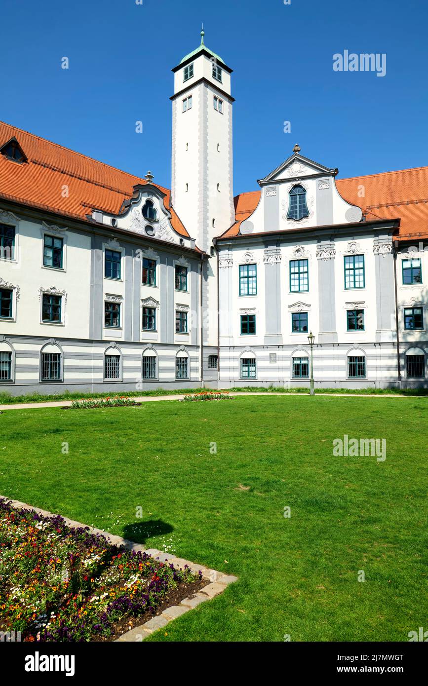 Germania Baviera strada Romantica. Augusta. Palazzo governativo di Swabia Foto Stock