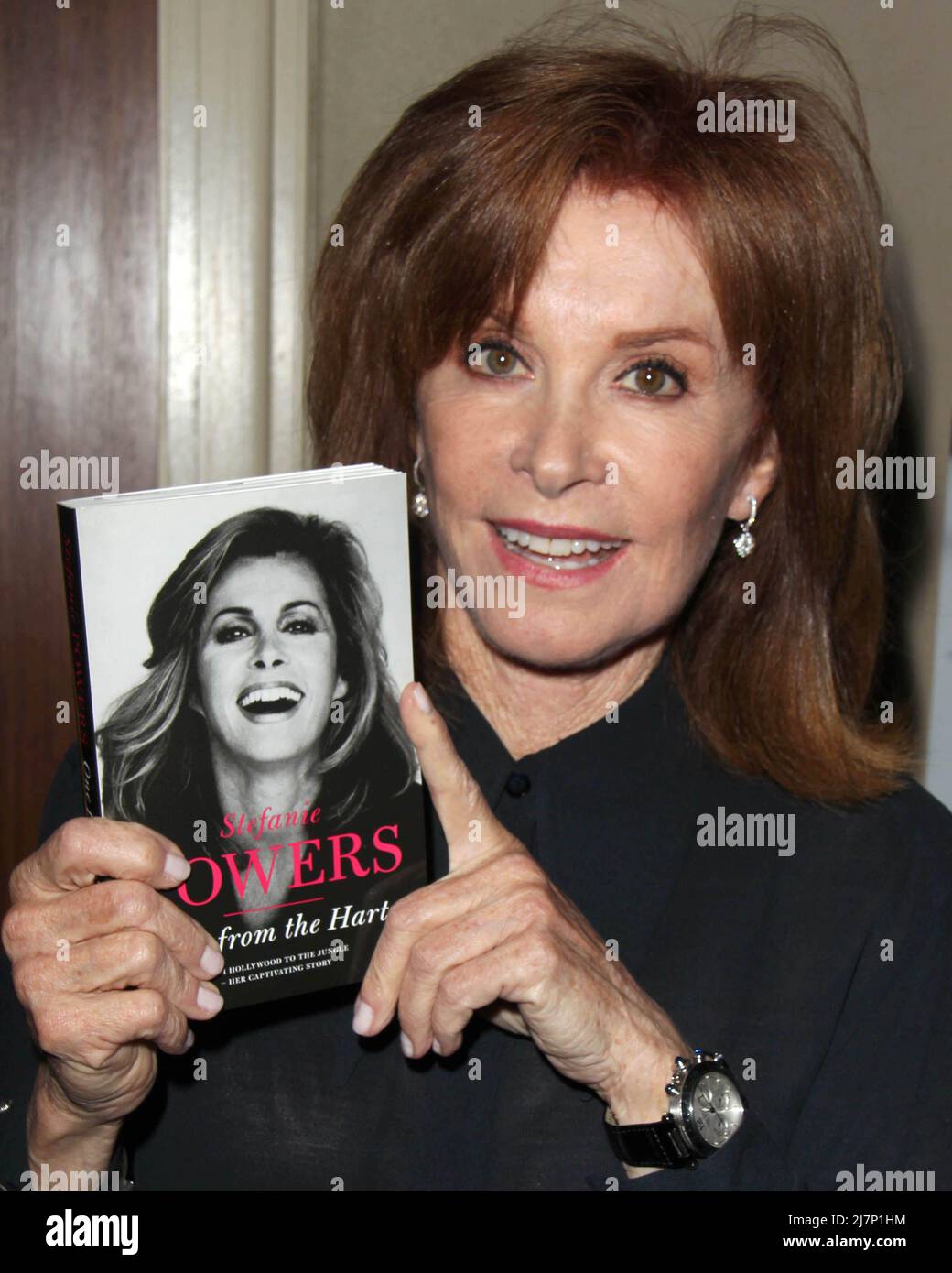 LOS ANGELES - Apr 12: Stefanie Powers al Salone di Hollywood 2014 Aprile al Westin LAX Hotel il 12 Aprile 2014 a Los Angeles, CA Foto Stock