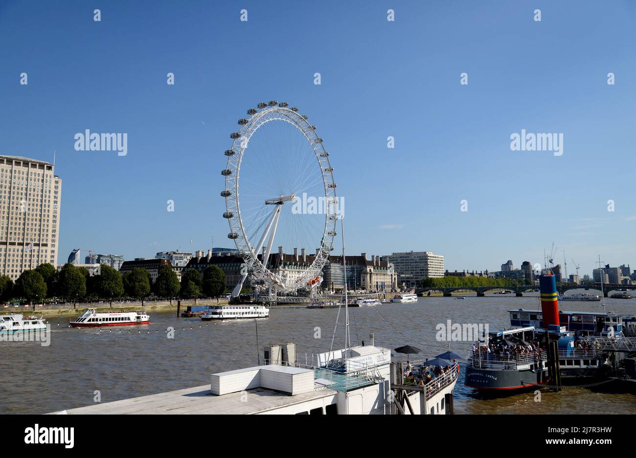 London skyline della città Foto Stock