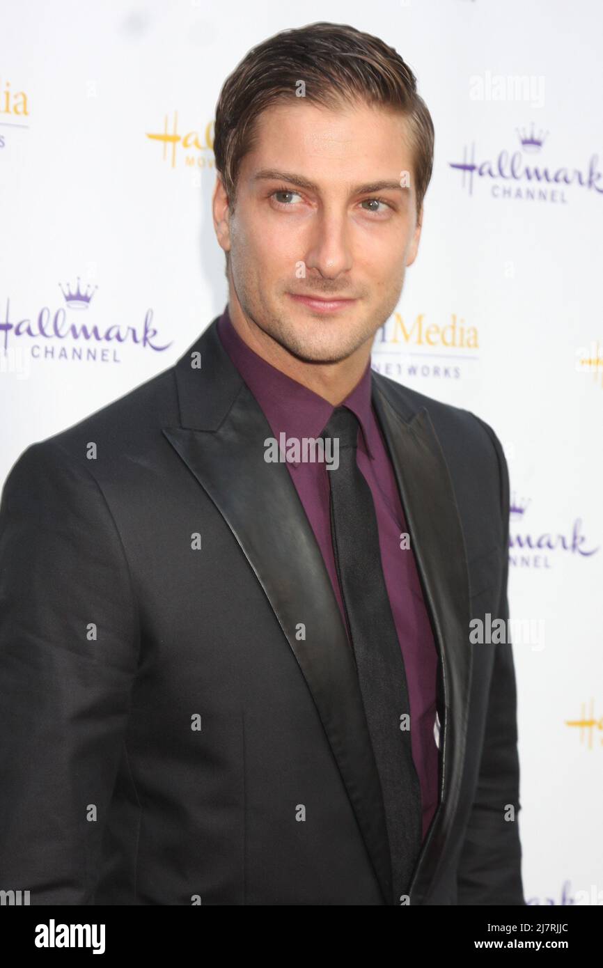 LOS ANGELES - LUGLIO 8: Daniel Lissing alla Crown Media Networks Luglio 2014 TCA Party alla Private Estate il 8 luglio 2014 a Beverly Hills, CA Foto Stock