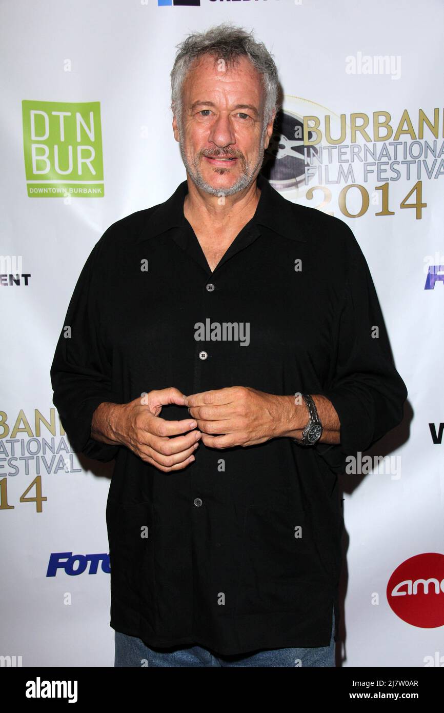 LOS ANGELES - SETTEMBRE 3: John de Lancie alla Notte di apertura annuale del Festival Internazionale del Film di Burbank 6th all'AMC Burbank il 3 Settembre 2014 a Burbank, CA Foto Stock