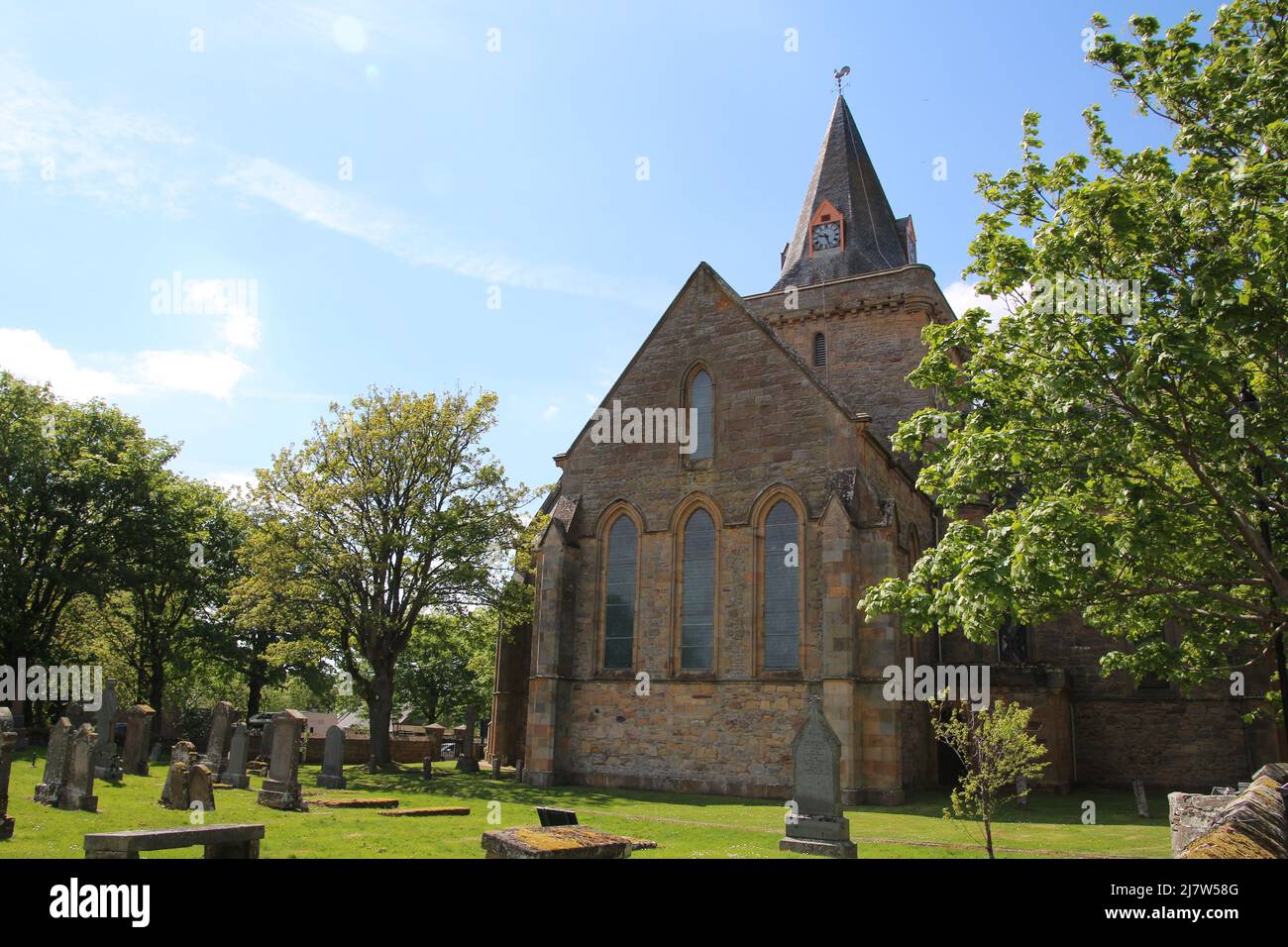 Cattedrale di Dornoch, Scozia, Gran Bretagna Foto Stock