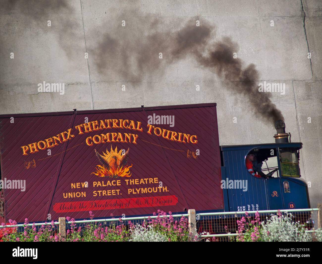 La storica comercial Vehicle Society si è radunata da Londra a Brighton Foto Stock