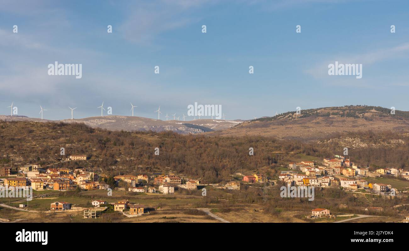 Molise. Paesaggi Foto Stock