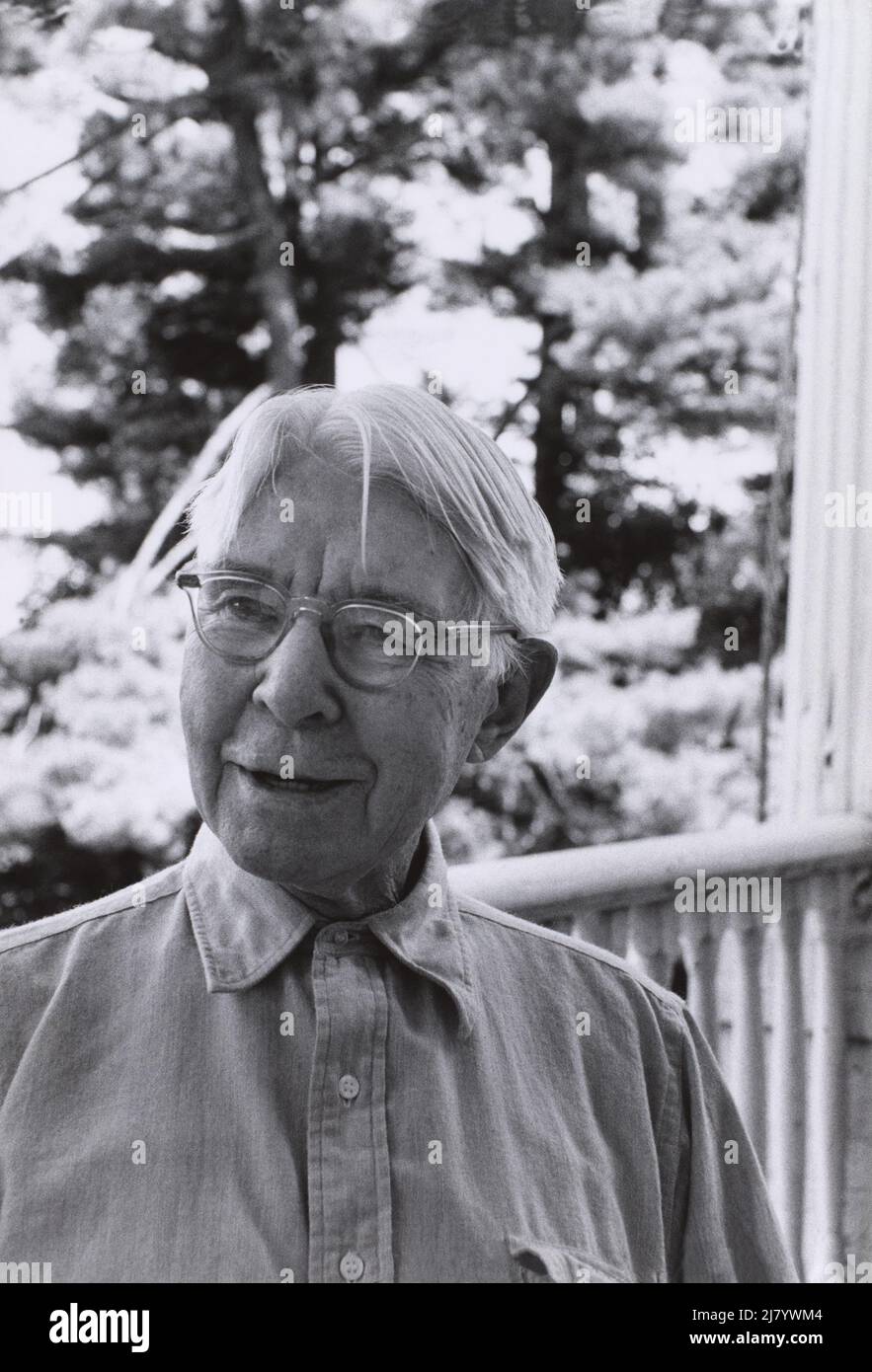 Carl Sandburg, poeta americano, 1960s Foto Stock