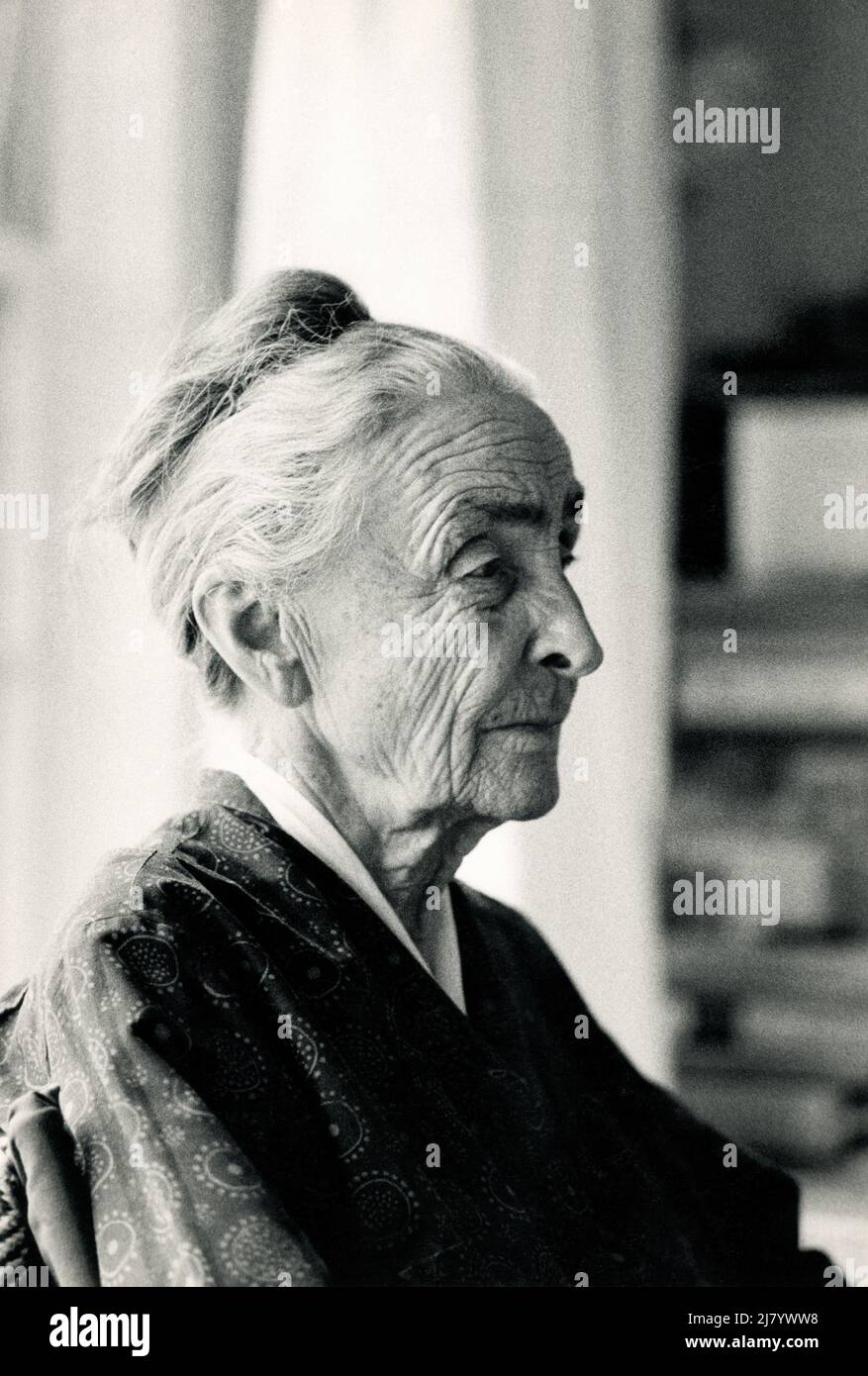 Georgia o'Keeffe, 1971 Foto Stock