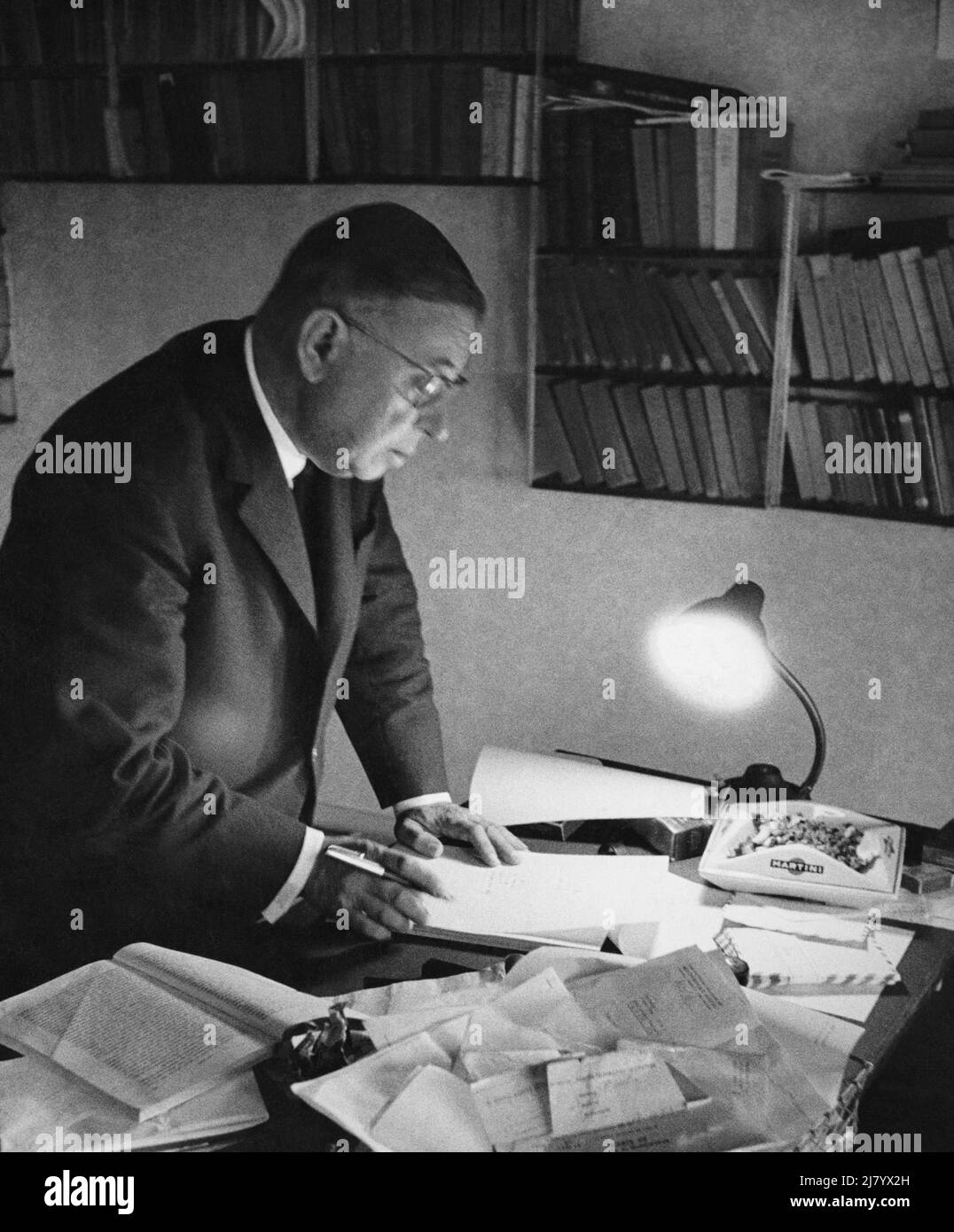 Jean-Paul Sartre Foto Stock