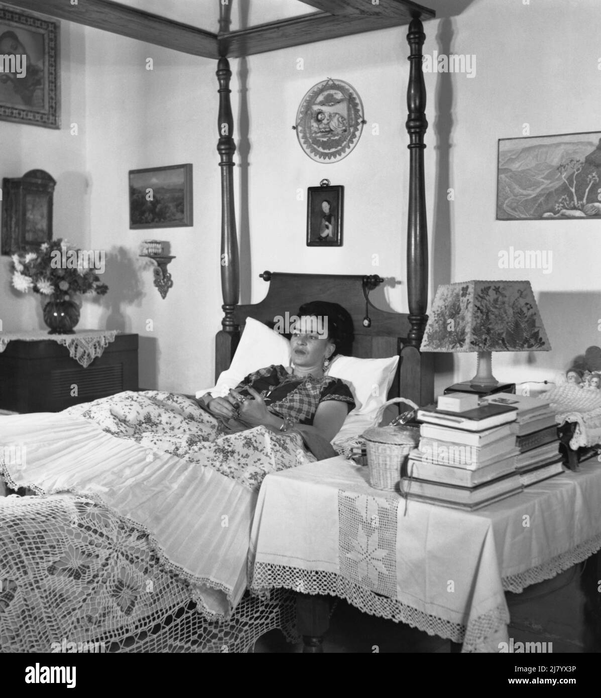 Frida Kahlo Foto Stock