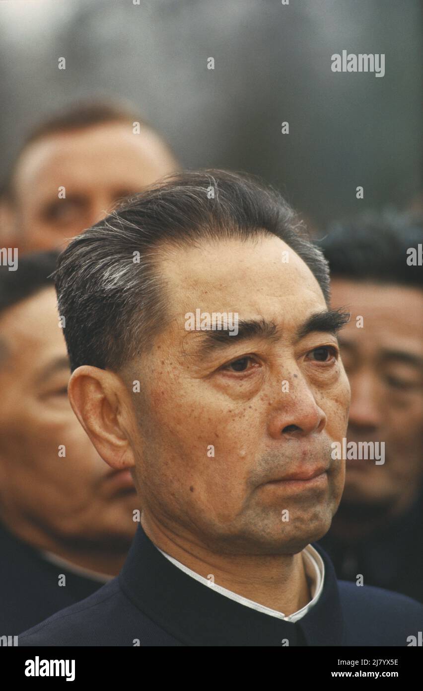 Zhou Enlai Foto Stock