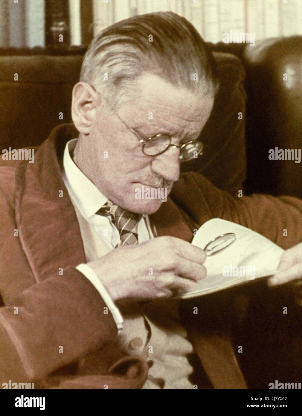 James Joyce, scrittore modernista irlandese, 1939 Foto Stock
