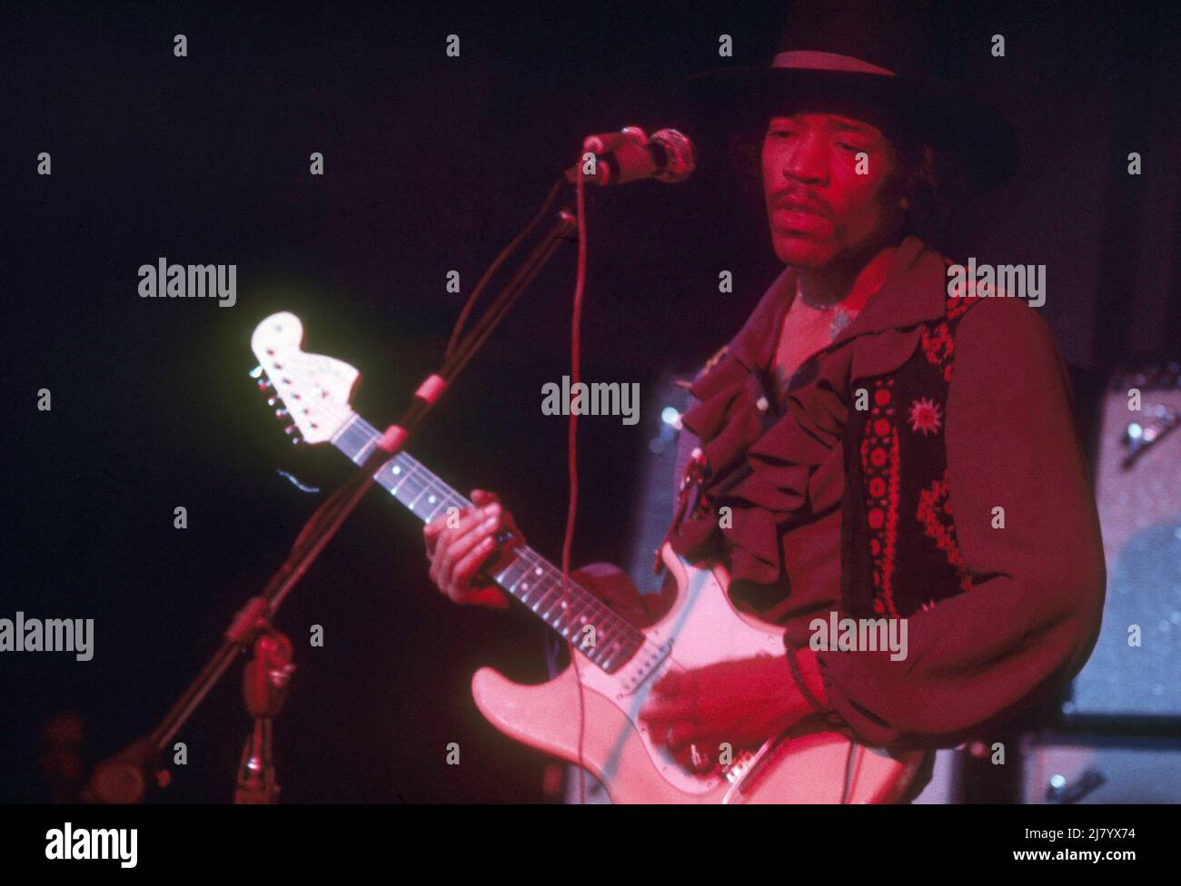 Jimi Hendrix Foto Stock