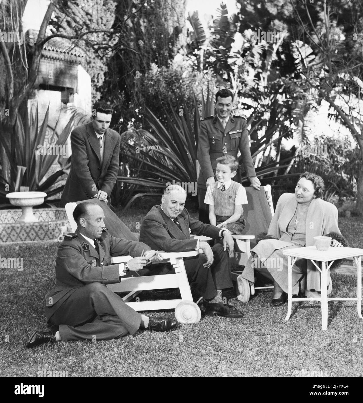 Generale Alphonse Juin Foto Stock