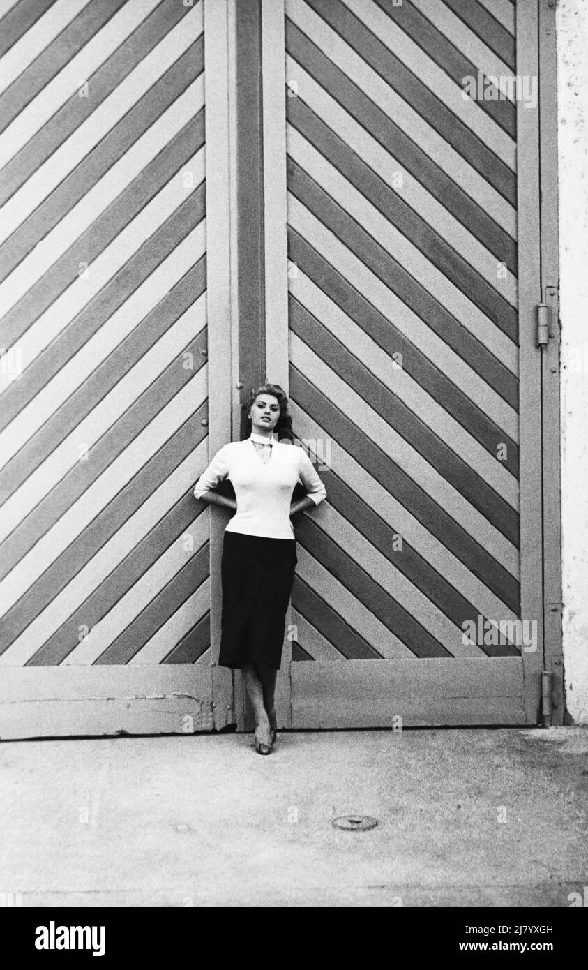 Sophia Loren Foto Stock