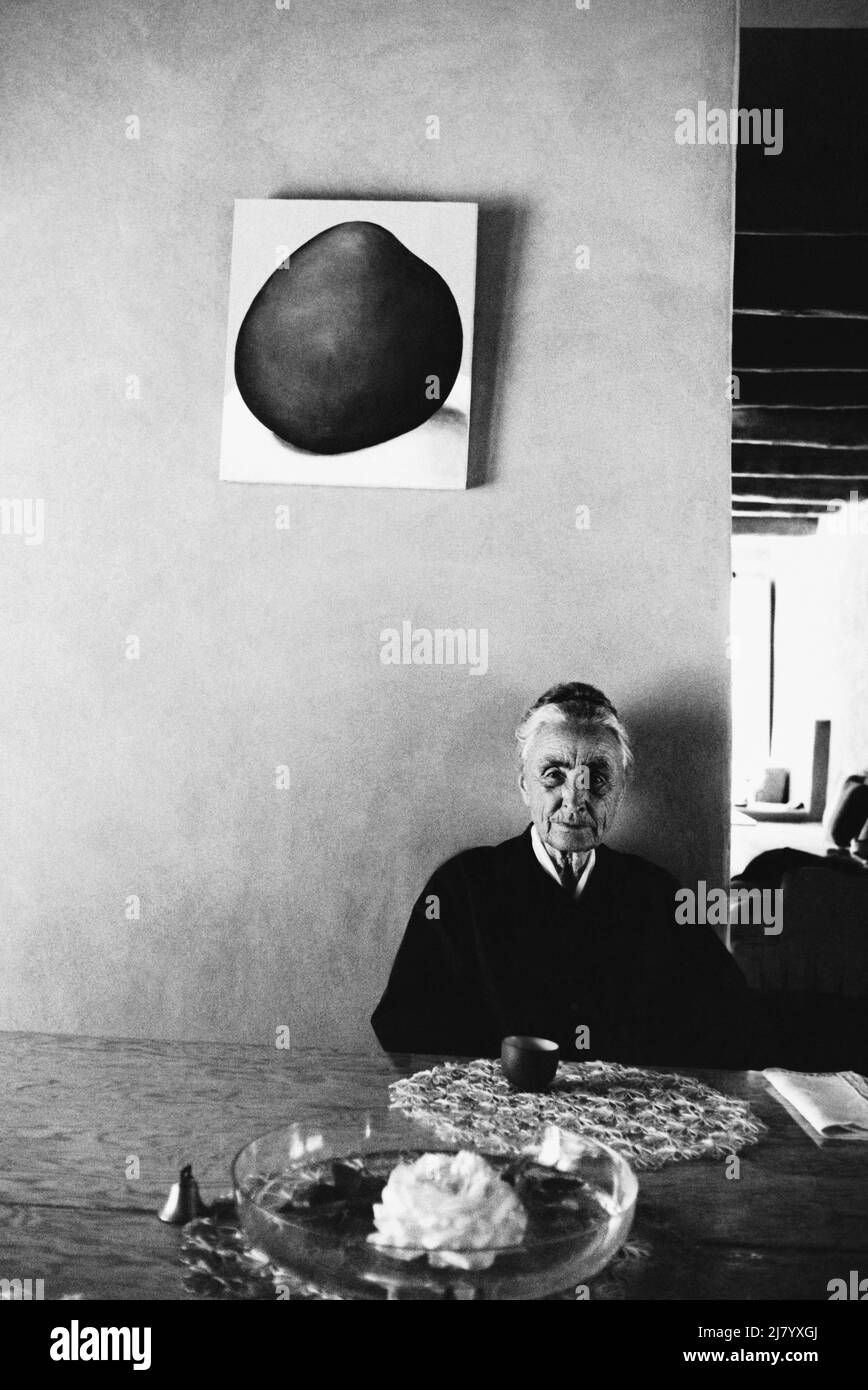 Georgia o'Keefe, 1971 Foto Stock