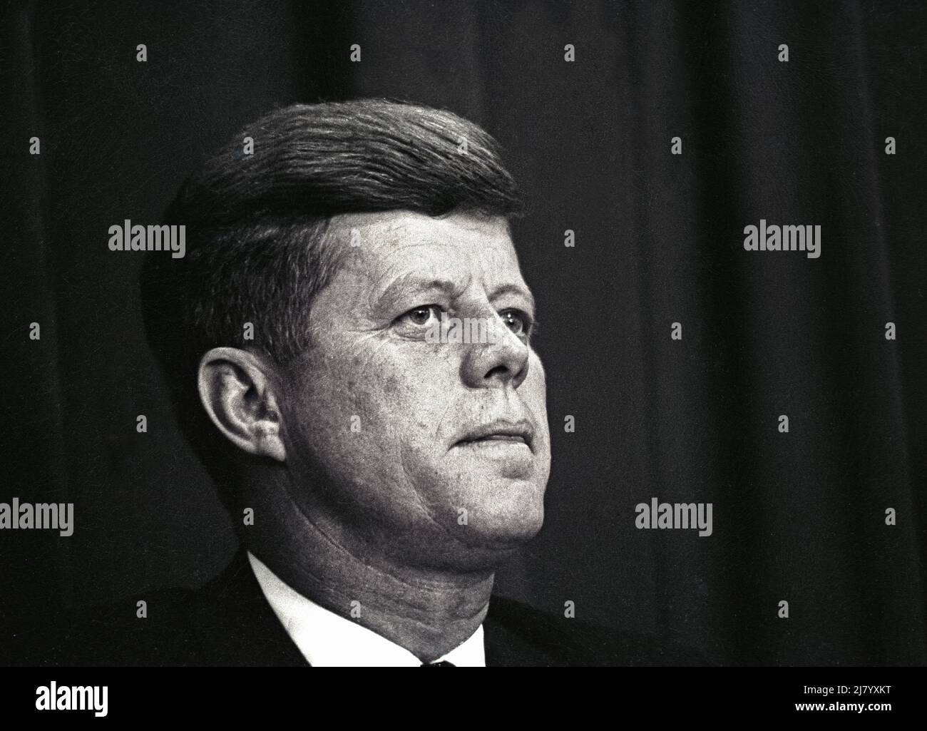 John F. Kennedy, 1963 Foto Stock