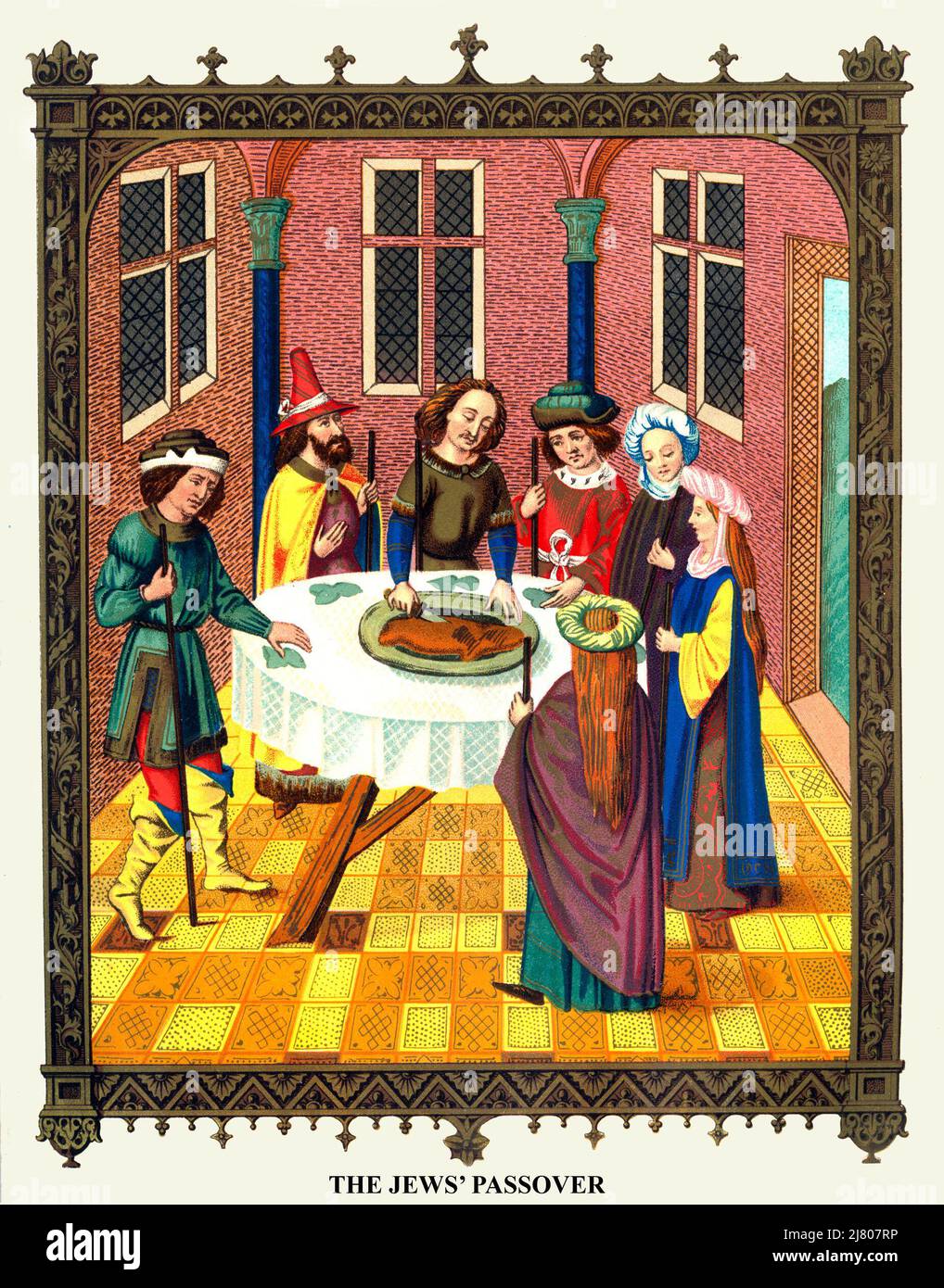 La Pasqua Dell'Ebreo Foto Stock